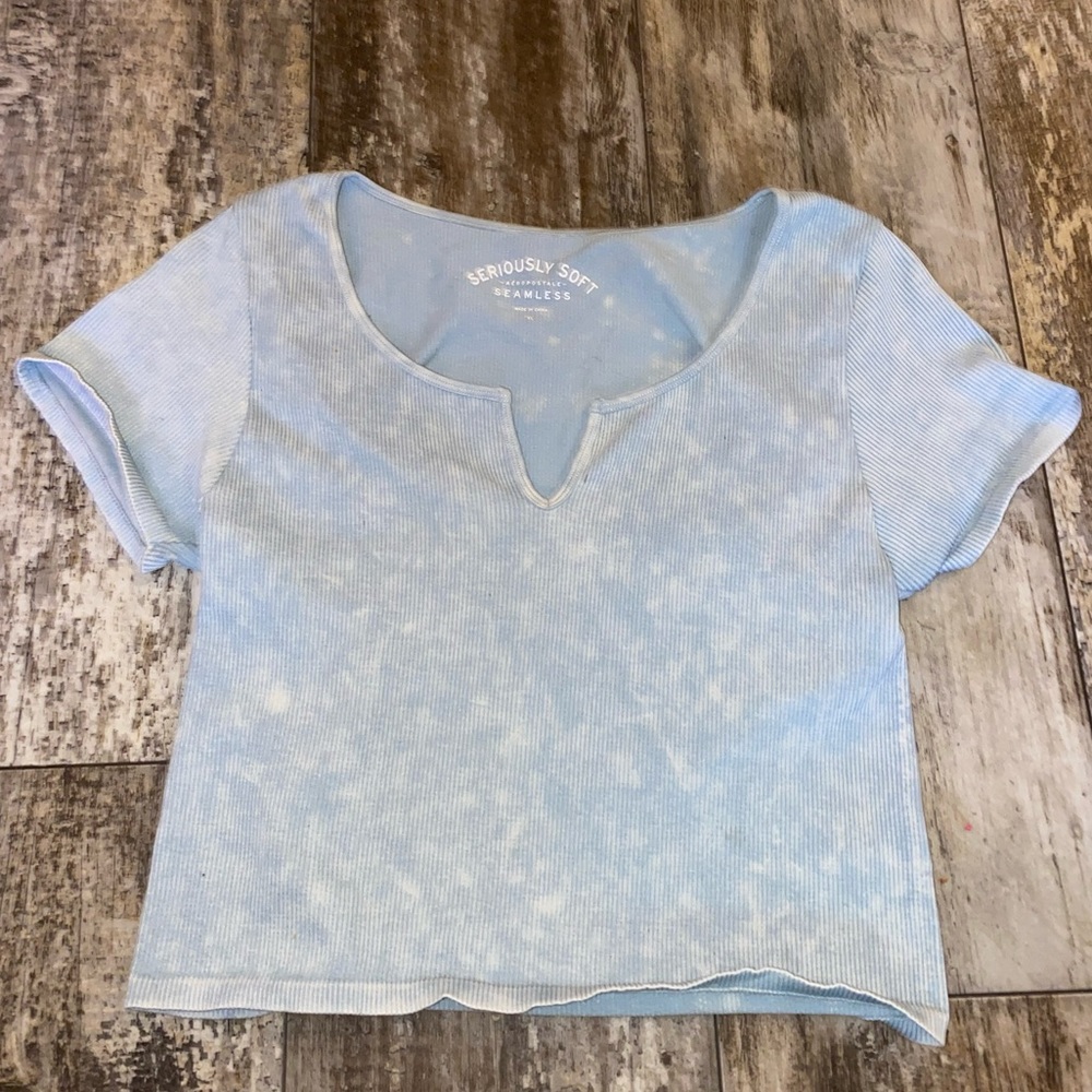 Crop top tie die!